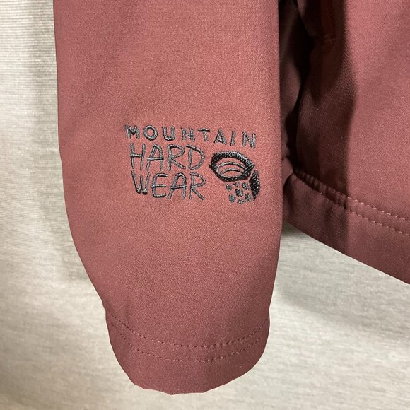 Men's Mountain Hardwear Hooded Softshell Jacket, Size XL - Picture 4 of 6